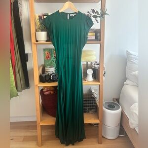 Reformation Emerald Green Dress